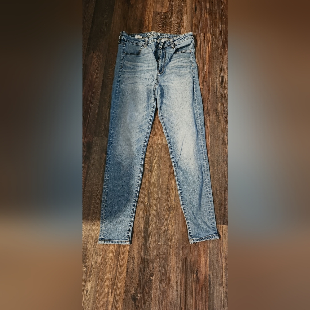 AE Super High Rise Jeggings, 6s